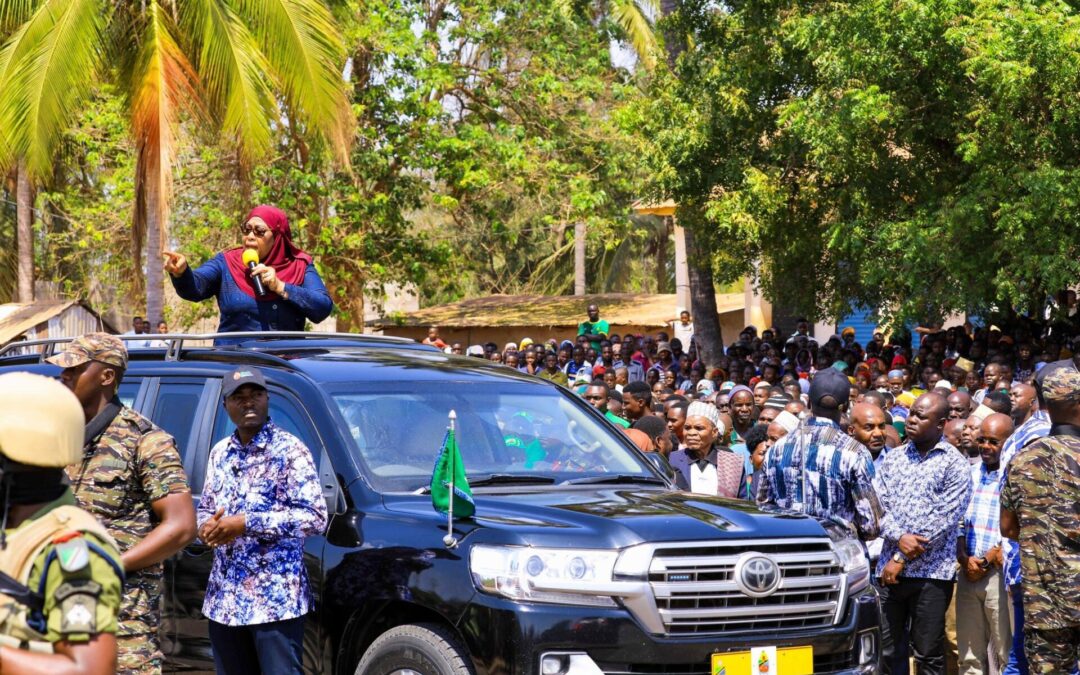 PRESIDENT SAMIA SULUHU HASSAN VISITING MTWARA AND LINDI REGIONS