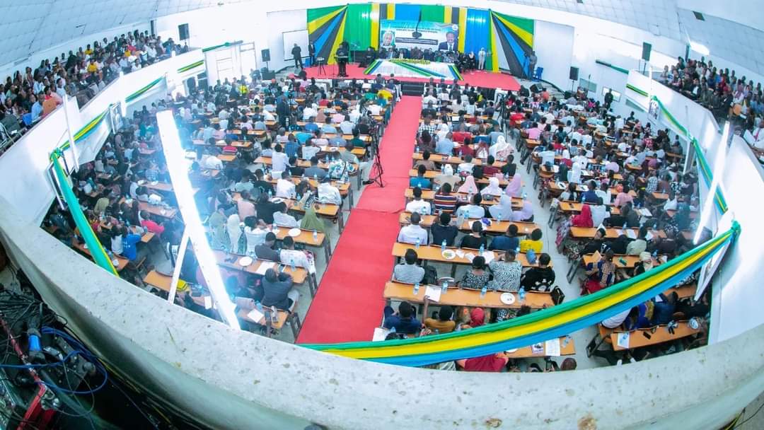 DR EMMANUEL JOHN NCHIMBI AT THE MWALIMU NYERERE MEMORIAL CONFERENCE