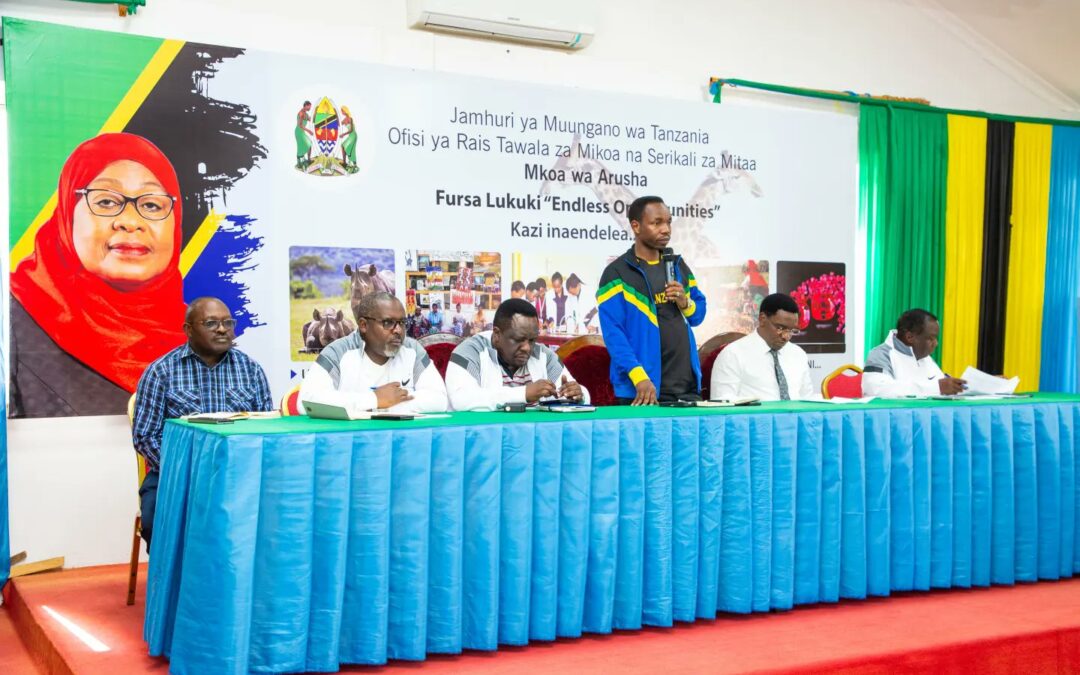 DEPUTY MINISTER PATROBAS KATAMBI DISCUSSES MAY DAY CELEBRATIONS IN ARUSHA