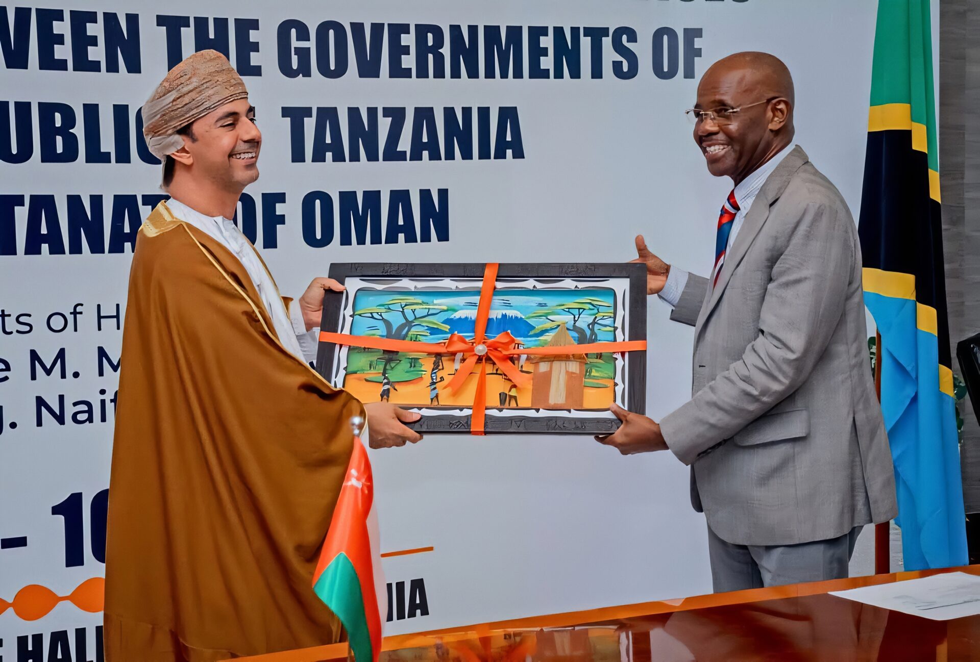 Tanzania and Oman