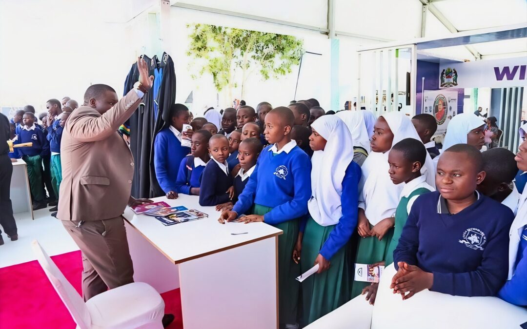 DODOMA PRIMARY SCHOOL STUDENTS AT THE TANZANIA PARLIAMENT PAVILION